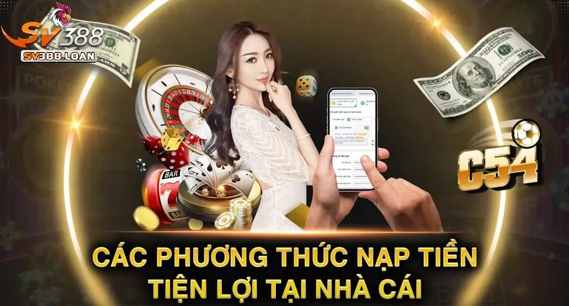 TRANG CHỦ 37 Hướng dẫn nạp tiền vào tài khoản Sv388